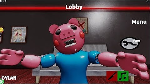 PIGGY Animatronic George JUMPSCARE ROBLOX APFAR