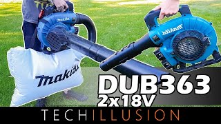 POWERFULL 36V Cordless LEAF BLOWER & VACUUM DUB363ZV (XUB04ZV) in Test! Review & Test DUB363ZV