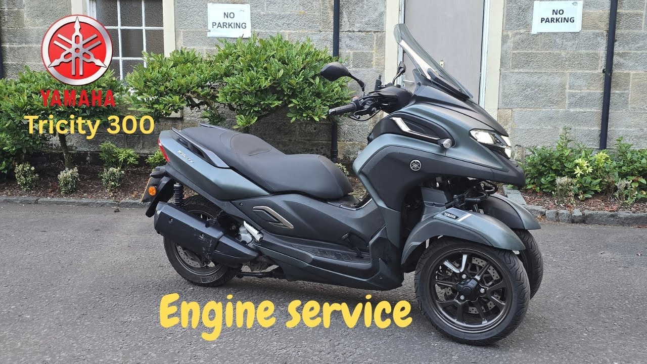 Yamaha Tricity 300 How to Do a Basic DIY Engine Service At Home
