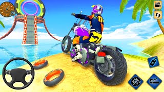 Fearless Beach Bike Stunts Rider Game 2021 | Offroad Bike Games – Android Gameplay screenshot 5