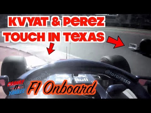 Kvyat & Perez Final Lap Incident ANALYZED: US Grand Prix [F1 ONBOARD]