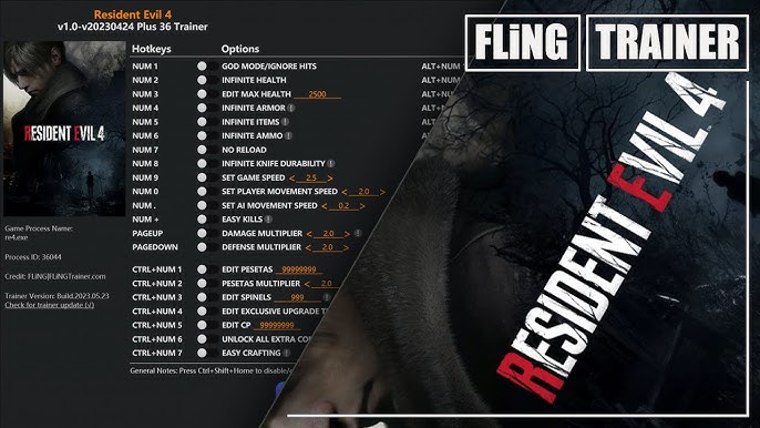 Resident Evil 4 36 Trainer - Colaboratory