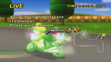 Mario Kart Wii-Live View of Trace Hacking