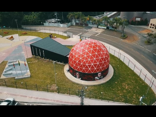 Conheça parque astronômico Albert Einstein, em Criciúma - YouTube