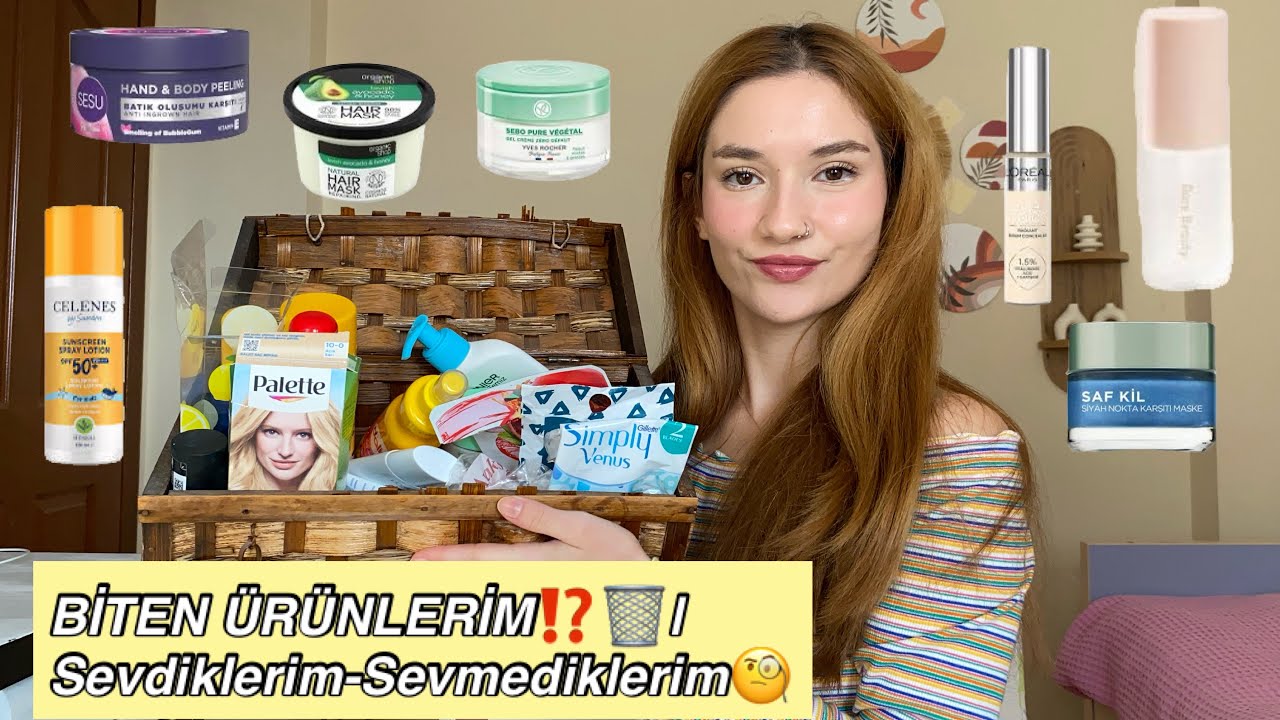 BİTEN ÜRÜNLERİM⁉️🗑️|Sevdiklerim-Sevmediklerim💖