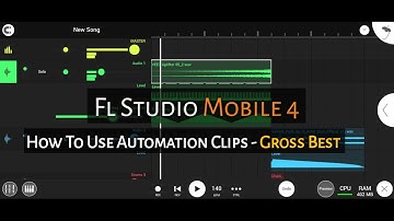 How To Automation Clips - Fl Studio Mobile | Fl Studio A Create Automation Clips | Automation Treck