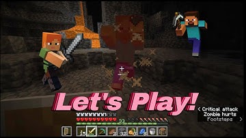 Minecraft Survival Part 6 | Exploring Mineshaft and Fighting Mobs