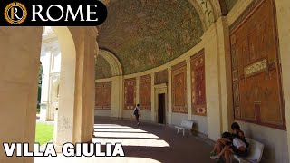 Rome guided tour ➧ Villa Giulia [4K Ultra HD]