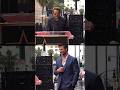 Robert Downey Jr. ROASTS Chris Hemsworth at his Walk of Fame star ceremony! 🤣 #shorts