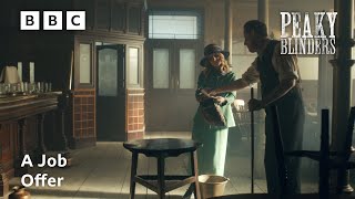 Grace Charms Harry Fenton at The Garrison | Peaky Blinders