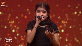 Raasa Kannu Full Song by #HarshiniNethra  | Super Singer Junior 9 | Episode Preview