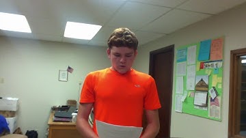 Trevor Young Wilcox-Hildreth FFA Choir Audition