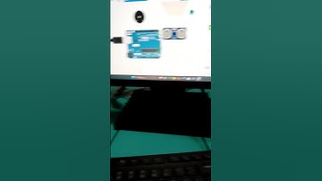 Tinkercad Arduino Project - Door Buzzer using Ultrasonic Sensor
