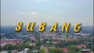 Drone View Kota Subang Jawa Barat 2022, Pesona Kota Nanas