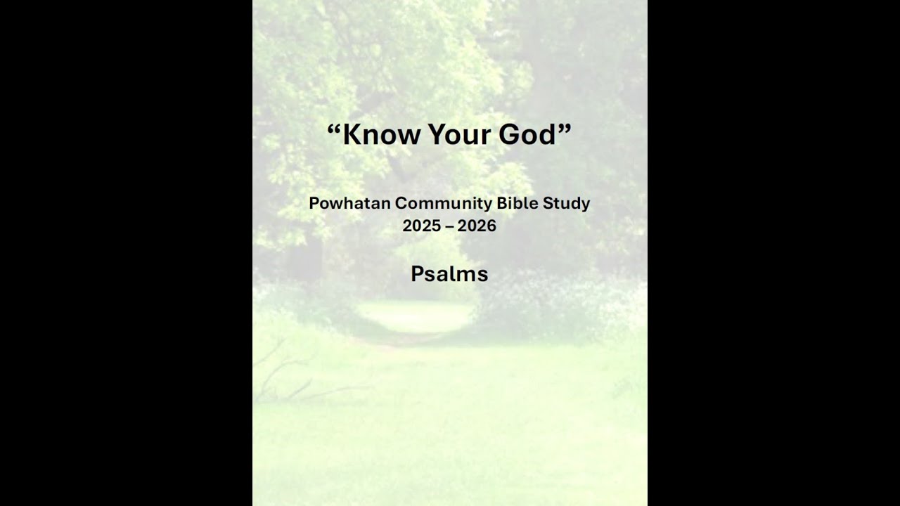 Lesson 15: Royal Psalms