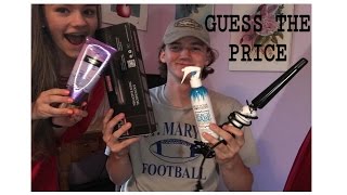 BROTHER GUESSES PRICES OF GIRL ITEMS