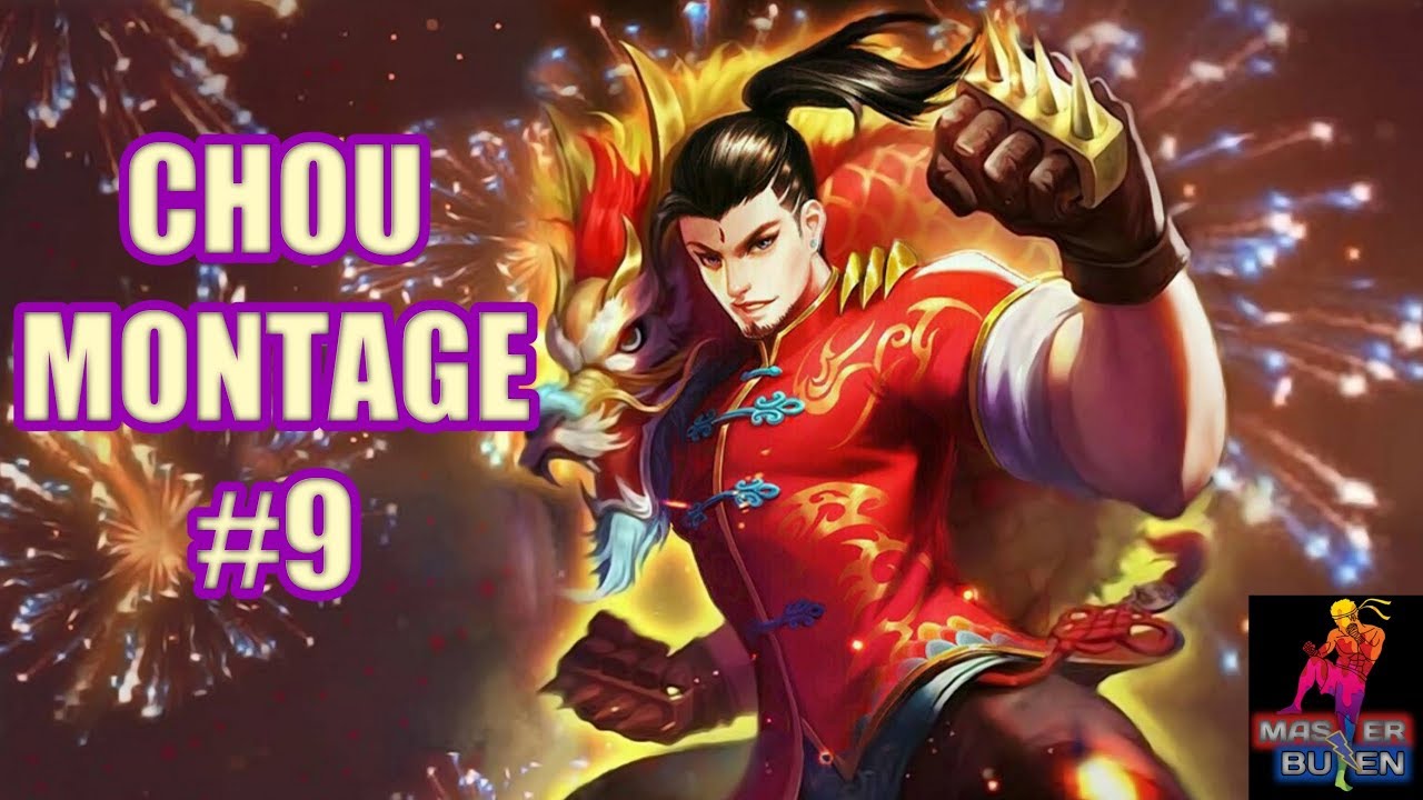 TOP 6 LOCAL || CHOU MONTAGE || MASTER BUTEN || Mobile Legends: Bang ...