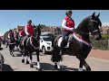 The Queens Jubilee at Great Yarmouth, 27 Friesian Horses Parade along Great Yarmouth Seafront 👑🇬🇧🎉👏👸