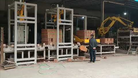 Auto brick packing system