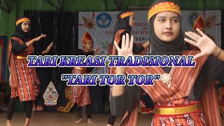 Tari Tor Tor Tari Kreasi Tradisional ~ Pergelaran Tari dan Ujian Praktik Seni Budaya