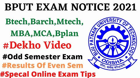 Bput Odd Semester Exam Notice Out | Online Mode Schedule | Special Tips | Bput Marks Out