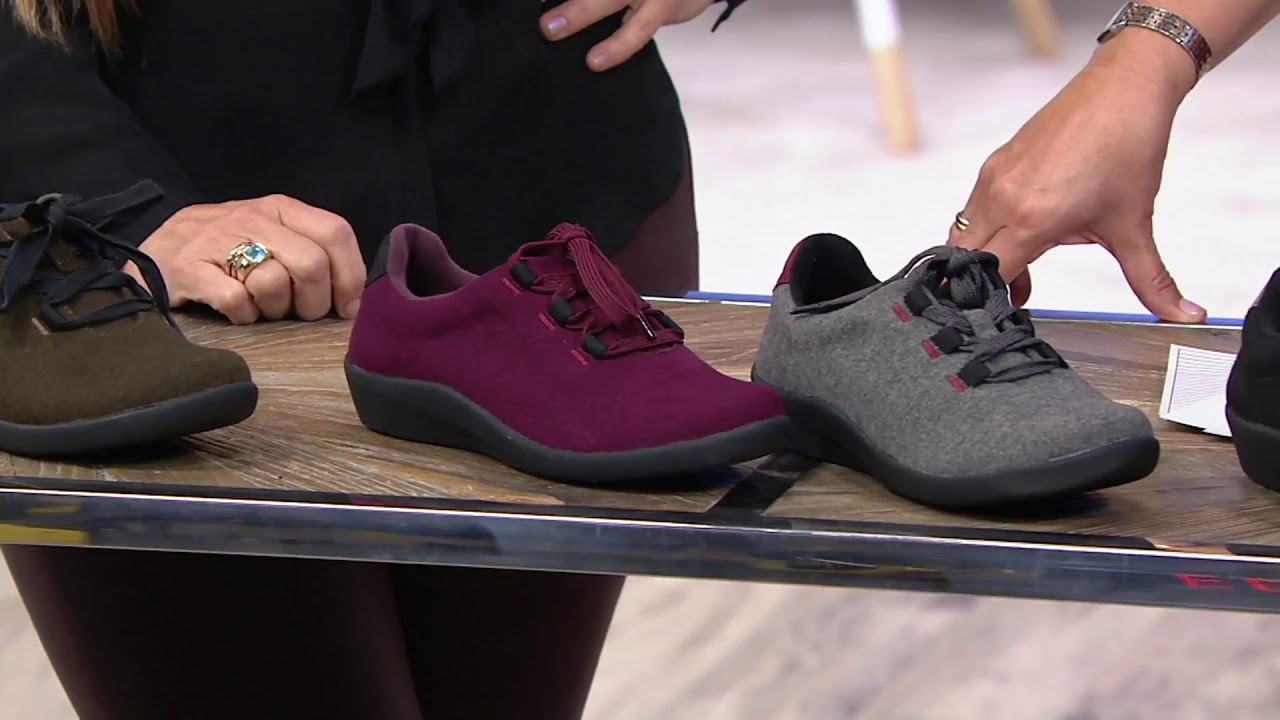qvc earth sneakers