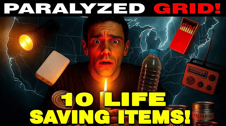 10 THINGS That Will SAVE YOU When a MASSIVE BLACKOUT PARALYZES the Grid