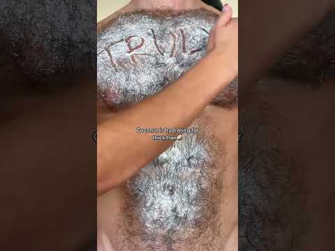 SHAVING MY BF'S VERY HAIRY CHEST #shorts