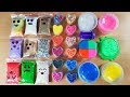 Making Slime With Bags And Foam Beads & Store Bought Slime