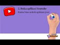 Teks Prosedur "Cara membuat Channel Youtube"