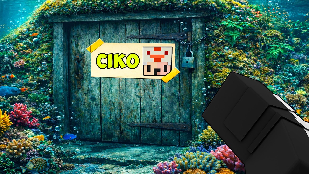 AKU MEMBONGKAR RAHASIA CIKO DI DASAR LAUT DI MINECRAFT!!