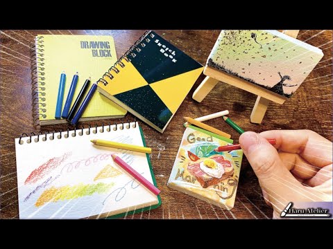 小さいキャンバスに絵を描いたら幸せになった アクリル絵の具 Youtube