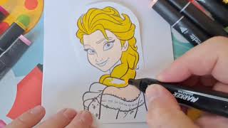 Frozen Coloring Pages ❄️ | Color Elsa & Anna | Fun Kids Coloring Activity