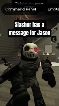 slahser has a message for Jason