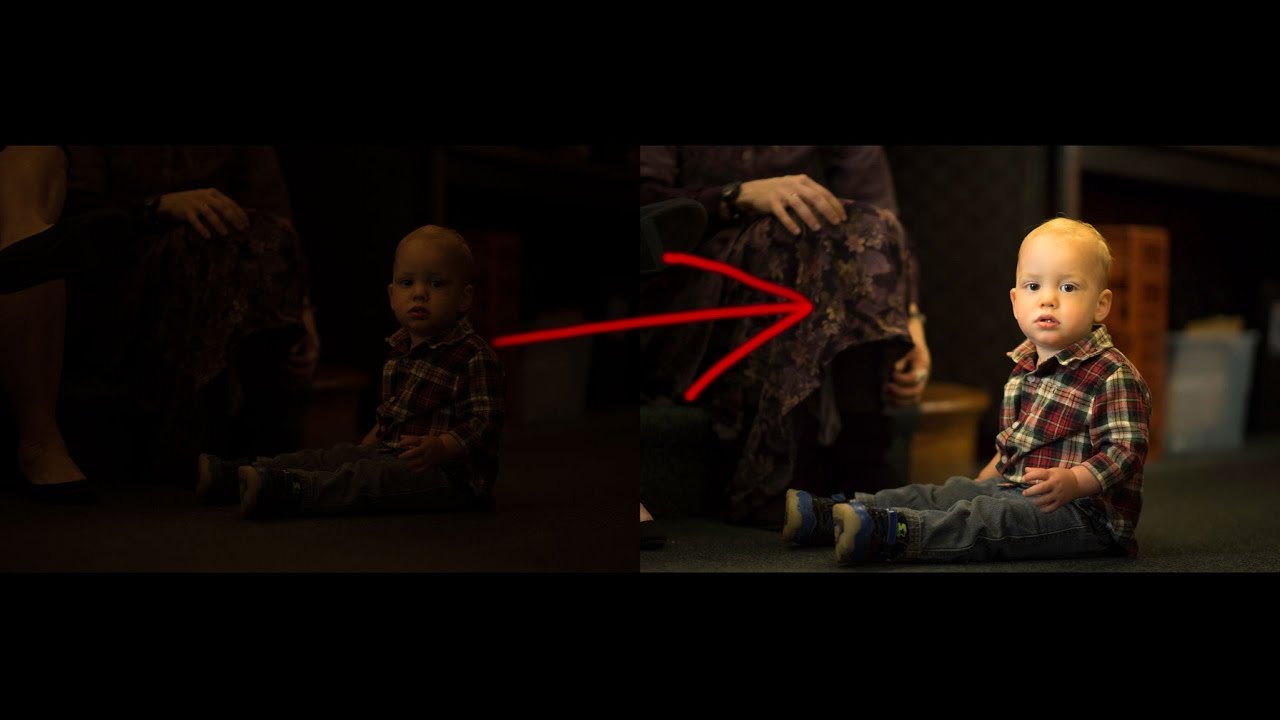 How to pull detail out of severely underexposed photos