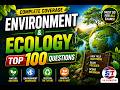 UPPSC | Environment &amp; Ecology Mock Test |  AHC RO/ARO | #heo #ahc #polity #uppcs #uppsc #upsssc
