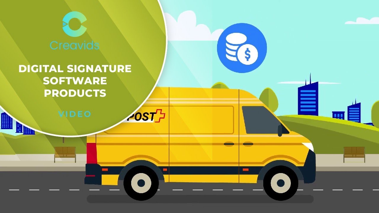 Digital Signature Software Products Video | Animated Explainer ...