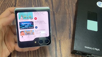 Samsung Galaxy Z Flip 5 Youtube / Netflix On Cover Screen Without Any App