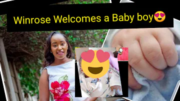 Winrose Wangu Welcomes Baby Boy On Her Birthday Day.