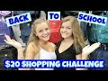 Back to School $20 Shopping Challenge ~ Jacy and Kacy