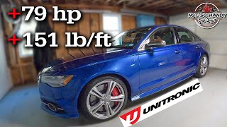 Tuning My Dad's Audi S6! Worth it?? (Unitronic Stage 1+, 0-60, Launch Control)