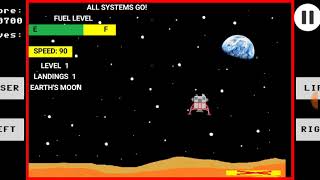 Space Lander for Android demo by EverydayGames Apps screenshot 2