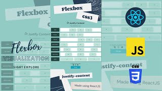 Justify-Content | Flex | React JS | #Shorts