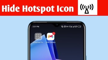 Hide Hotspot icon From status bar in Android phone