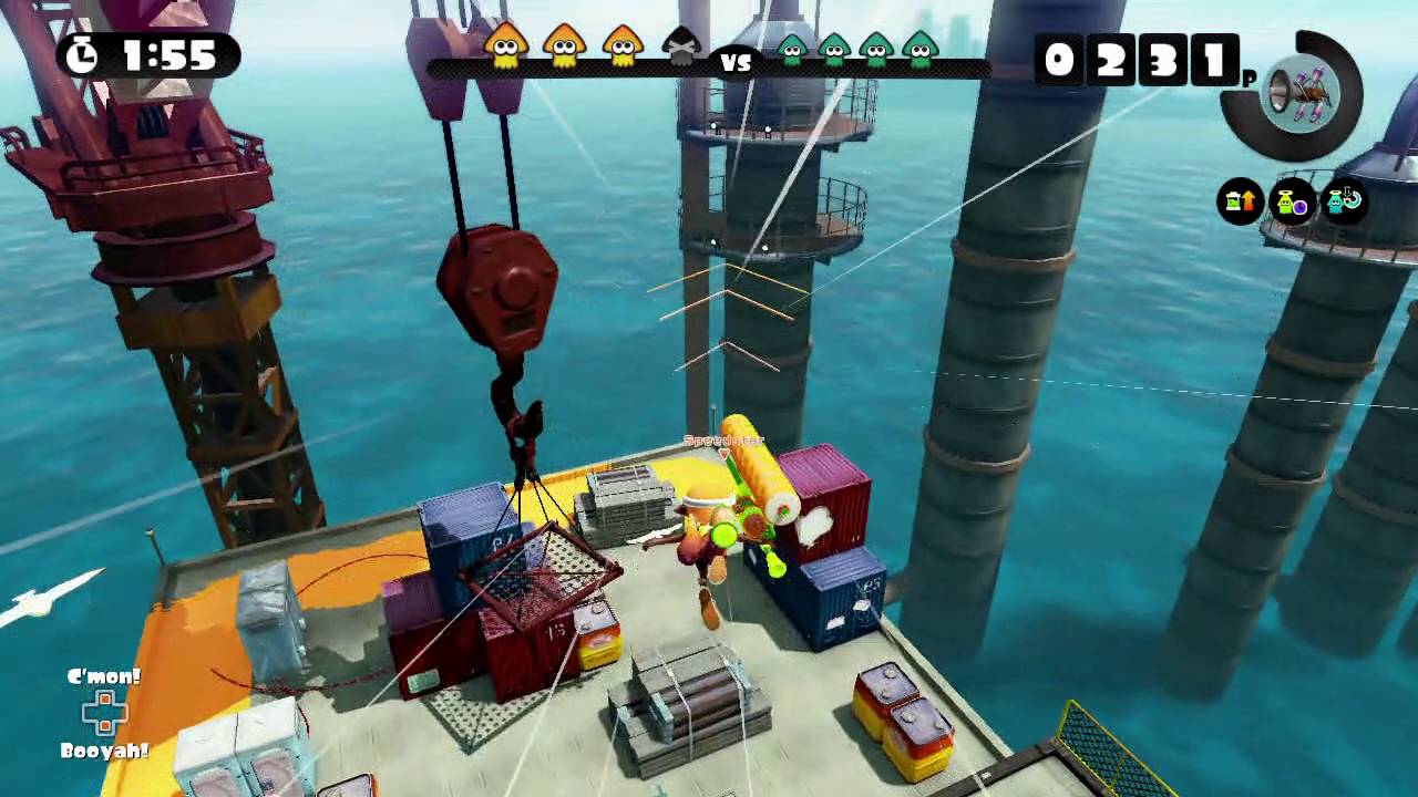 SALTSPRAY RIG ~ SPLAT ROLLER 4 ~ GLOBAL TESTFIRE 2016 ~ SPLATOON - No ...