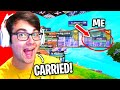 how i CARRIED my NEW DUO in this Fortnite Tournament... (I POPPED OFF!)