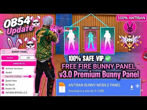 Ob55 Free Fire Panel Mobile 🔥 FF Antiban Panel | Free Fire Hack New 😈 FF Injector 2026 | FF Panel
