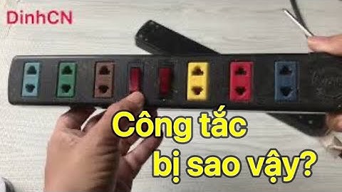Sử dụng lại ổ cắm điện bị hư công tắc