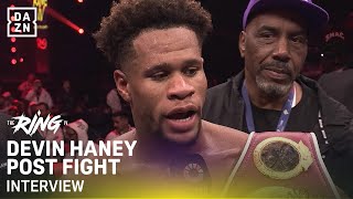 Devin The Dream Haney Gets The Job Done Post Fight Interview
