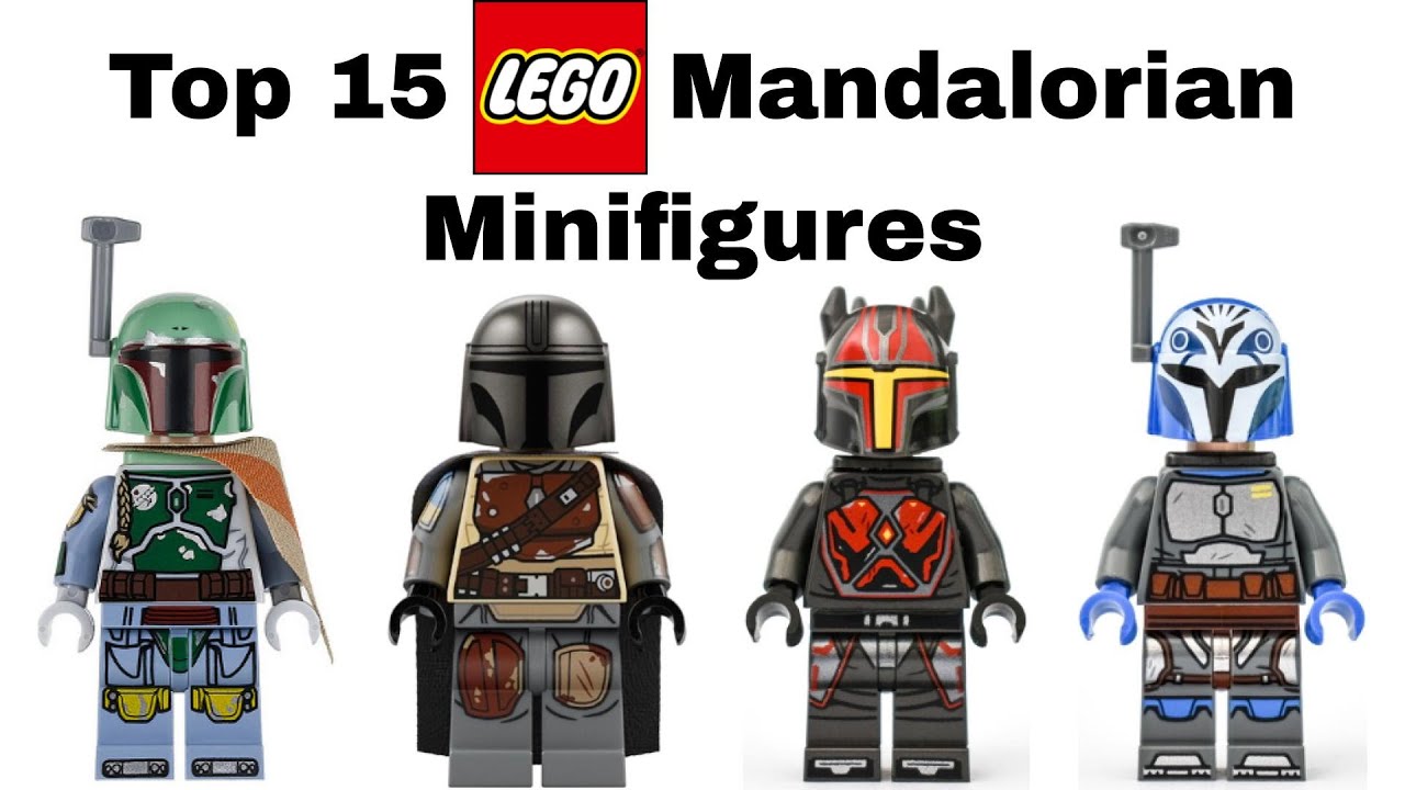 Top 15 LEGO Mandalorian Minifigures 